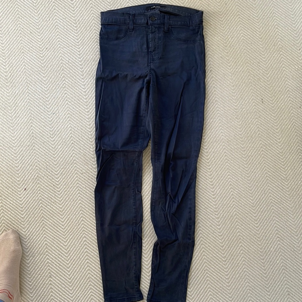 J Brand Maria chrome pants